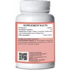 Natura Petz Organics SOOTHED & SERENE* - All Systems Anxiety, Calming & Stress Support* Cat Supplement -Pawfect Care 314387 PT2. AC SS1800 V1692646075