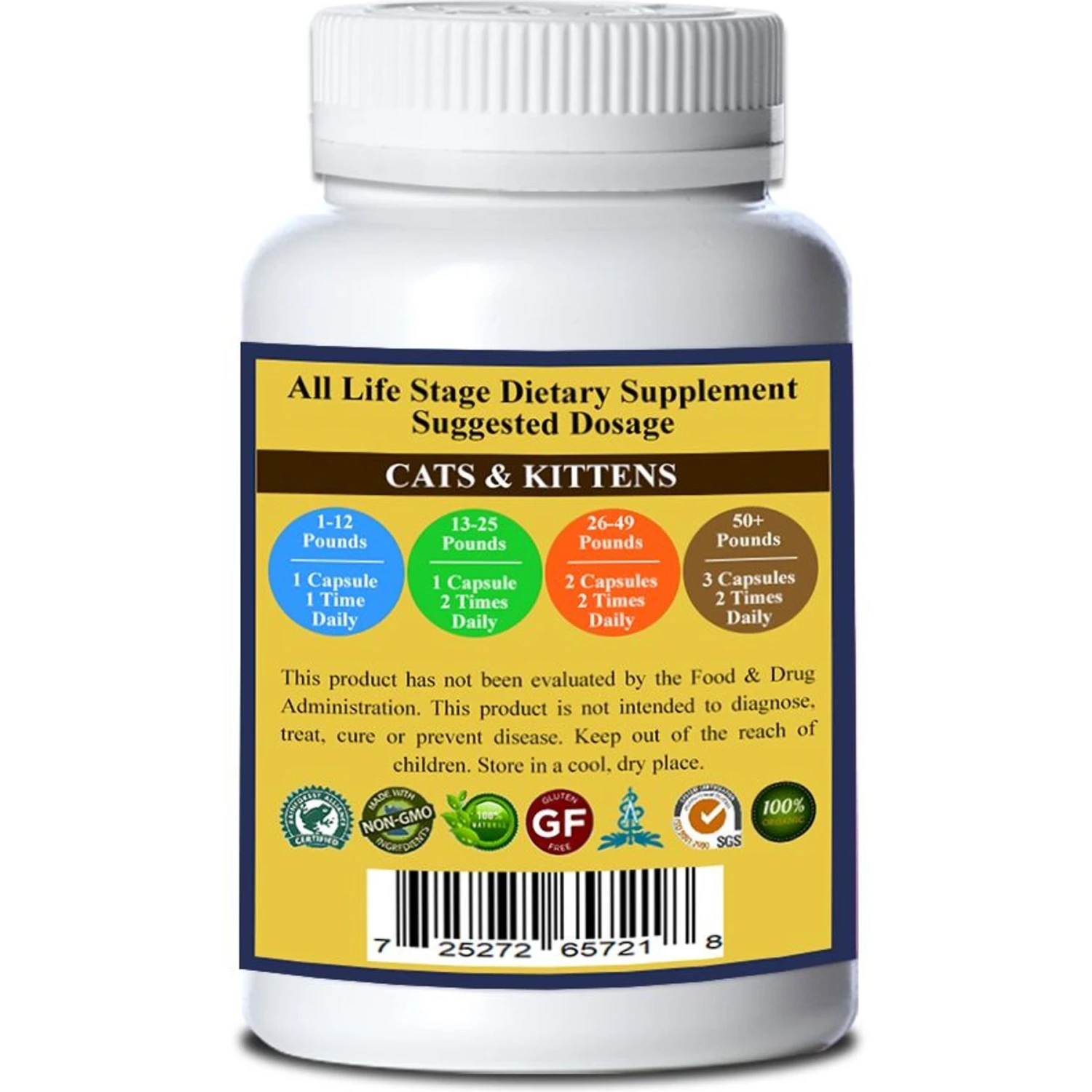 Natura Petz Organics TURMINATOR MAX*- Master Blend Irregular Growth Support* Cat Supplement 4 Natura Petz Organics TURMINATOR MAX*- Master Blend Irregular Growth Support* Cat Supplement - Image 2