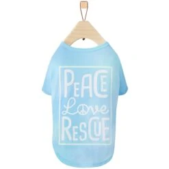 Frisco Peace Love Rescue Dog & Cat T-Shirt -Pawfect Care 315068 PT4. AC SS1800 V1646350198