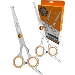 Mighty Paw Professional Dog & Cat Grooming Shears, 2 Count