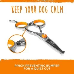 Mighty Paw Professional Dog & Cat Grooming Shears, 2 Count -Pawfect Care 315236 PT8. AC SS1800 V1626471967