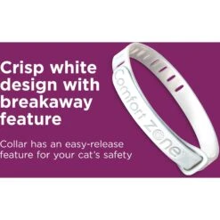 Comfort Zone Calming Pheromone Breakaway Cat Collar, 4 Count -Pawfect Care 315474 PT4. AC SS1800 V1691003335