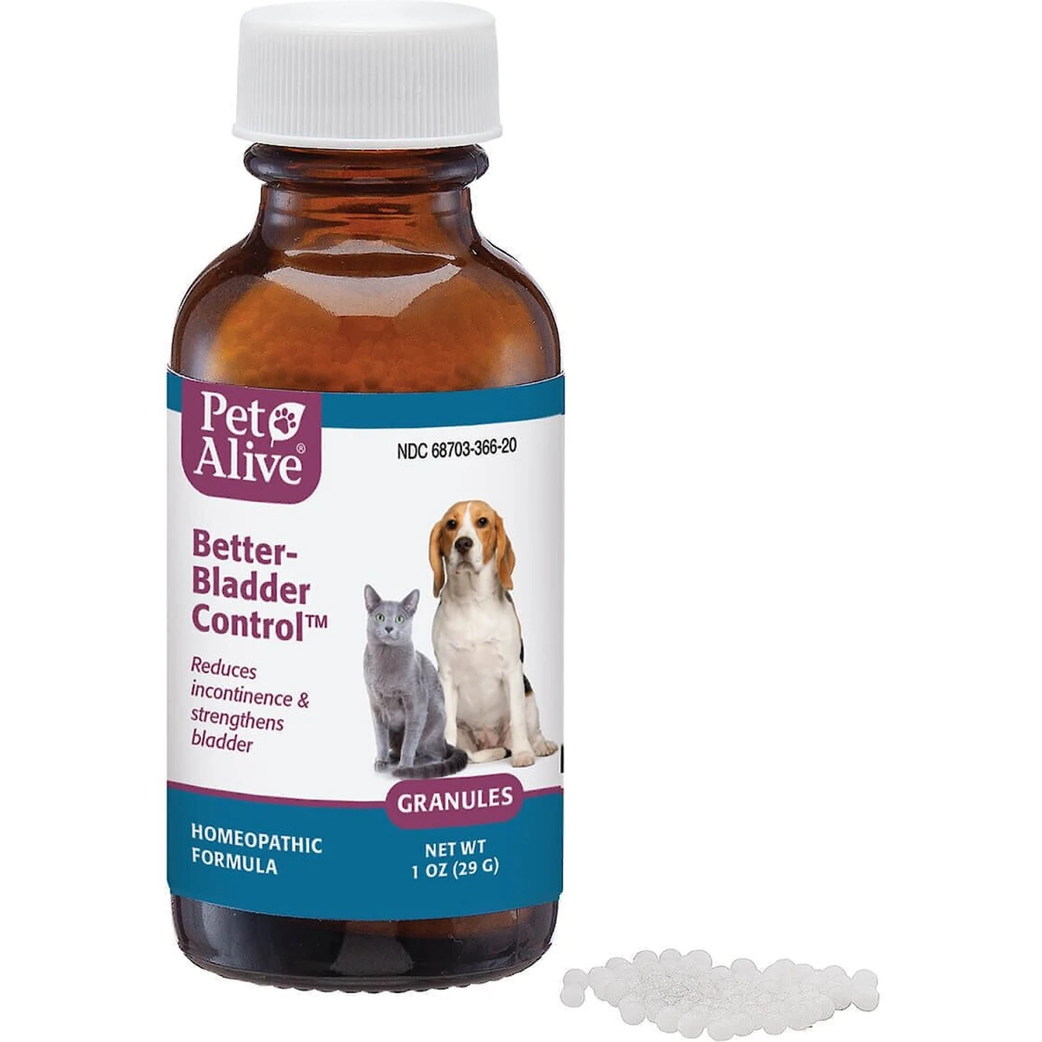 PetAlive Better-Bladder Control Granules Incontinence Symptoms Supplement For Dogs & Cats 3 PetAlive Better-Bladder Control Granules Incontinence Symptoms Supplement For Dogs & Cats