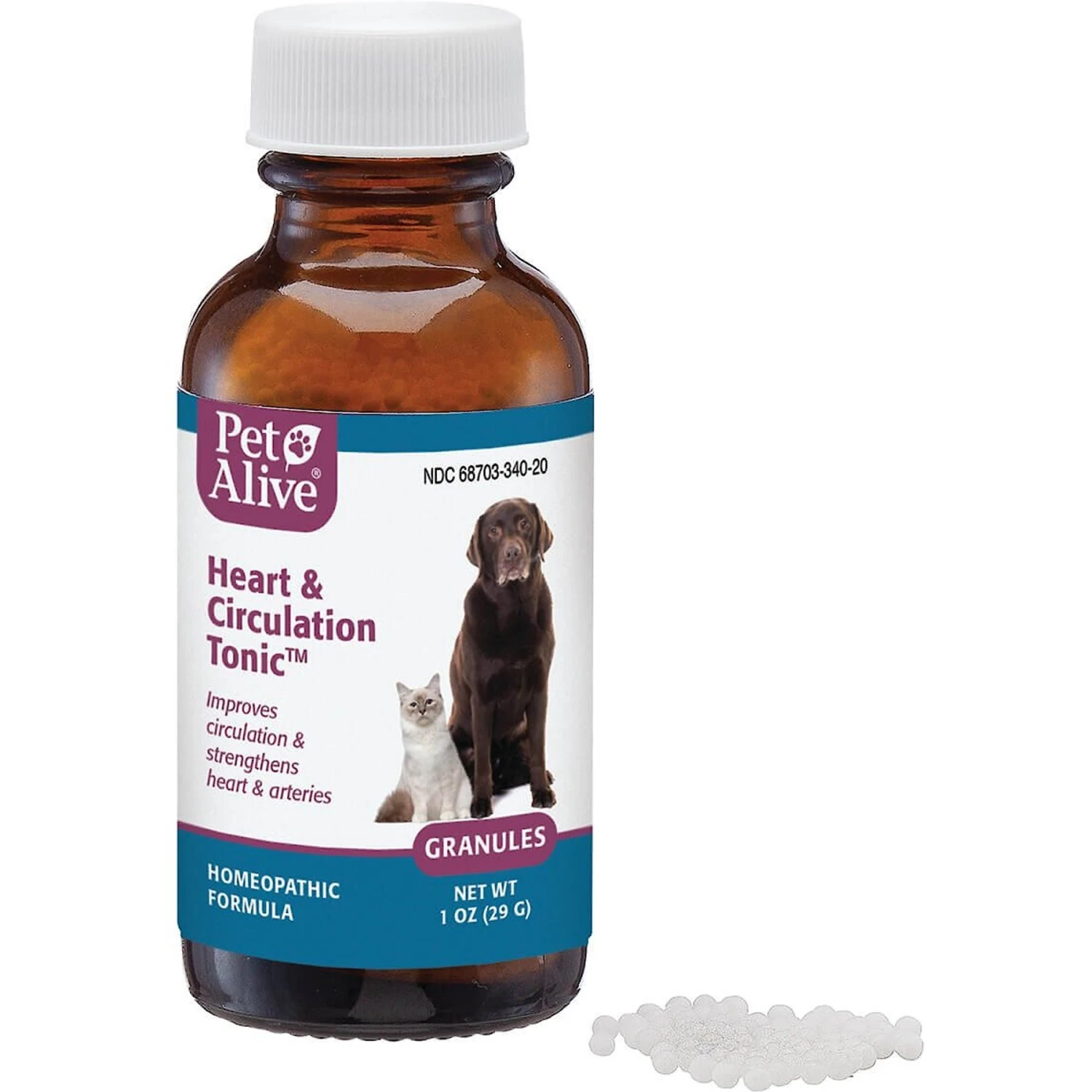 PetAlive Heart & Circulation Tonic Granules Circulation Supplement For Dogs & Cats 3 PetAlive Heart & Circulation Tonic Granules Circulation Supplement For Dogs & Cats