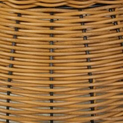 Frisco Round Wicker Cat Condo With Top Perch -Pawfect Care 316646 PT4. AC SS1800 V1633727527