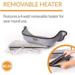 K&H Pet Products EZ Mount Thermo-Kitty Window Cat Bed -Pawfect Care 316730 PT3. AC SS1800 V1630736237