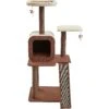 Two By Two The Redwood 53-in Cat Tree & Condo, Beige/Brown -Pawfect Care 316946 MAIN. AC SS1800 V1642631520