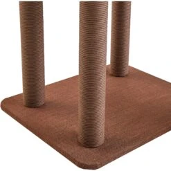 Two By Two The Redwood 53-in Cat Tree & Condo, Beige/Brown -Pawfect Care 316946 PT7. AC SS1800 V1642644183