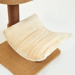 Two By Two The Yaupon 21.5-in Cat Tree & Lounger, Beige -Pawfect Care 316950 PT6. AC SS1800 V1642636011