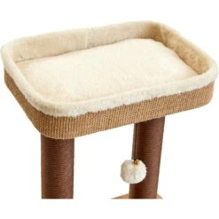 Two By Two The Beech 39-in Cat Tree, Beige -Pawfect Care 316952 PT5. AC SS1800 V1642647765