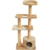Two By Two The Cottonwood 51-in Cat Tree & Condo, Beige -Pawfect Care 316954 MAIN. AC SS1800 V1642631491