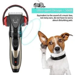 Pet Republique Rechargable Cordless Shaver Trimmer Kit With Additional Scissor & Hand Comb Dogs & Cats -Pawfect Care 317707 PT2. AC SS1800 V1635866800