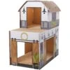 Frisco Farmhouse Cardboard Cat House, 2-Story -Pawfect Care 317733 MAIN. AC SS1800 V1676566490