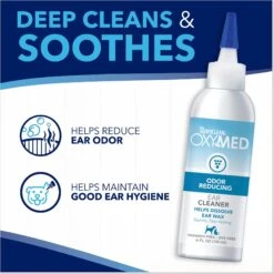 TropiClean OxyMed Dog & Cat Ear Cleaner -Pawfect Care 320154 PT5. AC SS1800 V1685468729