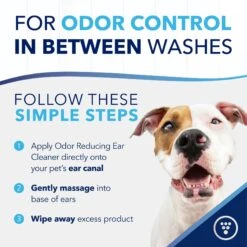 TropiClean OxyMed Dog & Cat Ear Cleaner -Pawfect Care 320154 PT8. AC SS1800 V1685469001