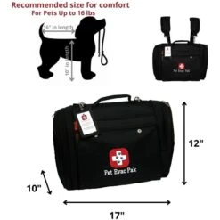 Pet Evac Pak Ultimate Cat Pak Pet Emergency Kit & Carrier -Pawfect Care 327456 PT2. AC SS1800 V1683235006