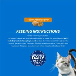 DentaLife Tasty Chicken Flavor Dental Cat Treats -Pawfect Care 330835 PT7. AC SS1800 V1700160299