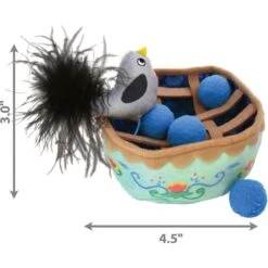 KONG Cat Puzzlements Pie Plush Cat Toy -Pawfect Care 331294 PT1. AC SS1800 V1633528706