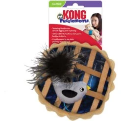 KONG Cat Puzzlements Pie Plush Cat Toy -Pawfect Care 331294 PT3. AC SS1800 V1633528624