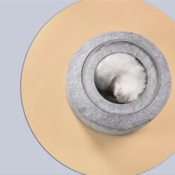 Michu Space Capsule Cat Bed, Small -Pawfect Care 332483 PT3. AC SS1800 V1634222775