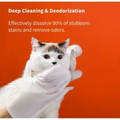Michu Pet Cleaning Gloves & Wipes, 10 Count -Pawfect Care 332499 PT4. AC SS1800 V1634327777
