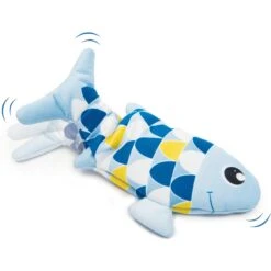 Catit Groovy Fish Plush Cat Toy With Catnip -Pawfect Care 332503 PT2. AC SS1800 V1633035685