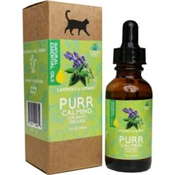 Calm Paws Purr Calming Essential Oil For Cats, 1-oz Bottle
