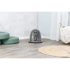 TRIXIE Self Grooming Arch & Cat Massager, Gray -Pawfect Care 333752 PT5. AC SS1800 V1634080931