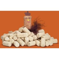 Litterbox.com Cork Chicken Cat Toy -Pawfect Care 334220 PT1. AC SS1800 V1633637198