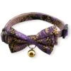 Necoichi Gilded Gold Bow Tie Breakaway Cat Collar -Pawfect Care 335341 MAIN. AC SS1800 V1643680336