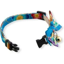 Necoichi Yukata Bow Tie Breakaway Cat Collar -Pawfect Care 335345 PT3. AC SS1800 V1644912385