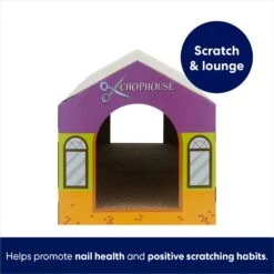 Frisco Halloween A-Paw-Thecary & Chop House Cardboard Cat House With Catnip -Pawfect Care 344002 PT2. AC SS1800 V1689878549