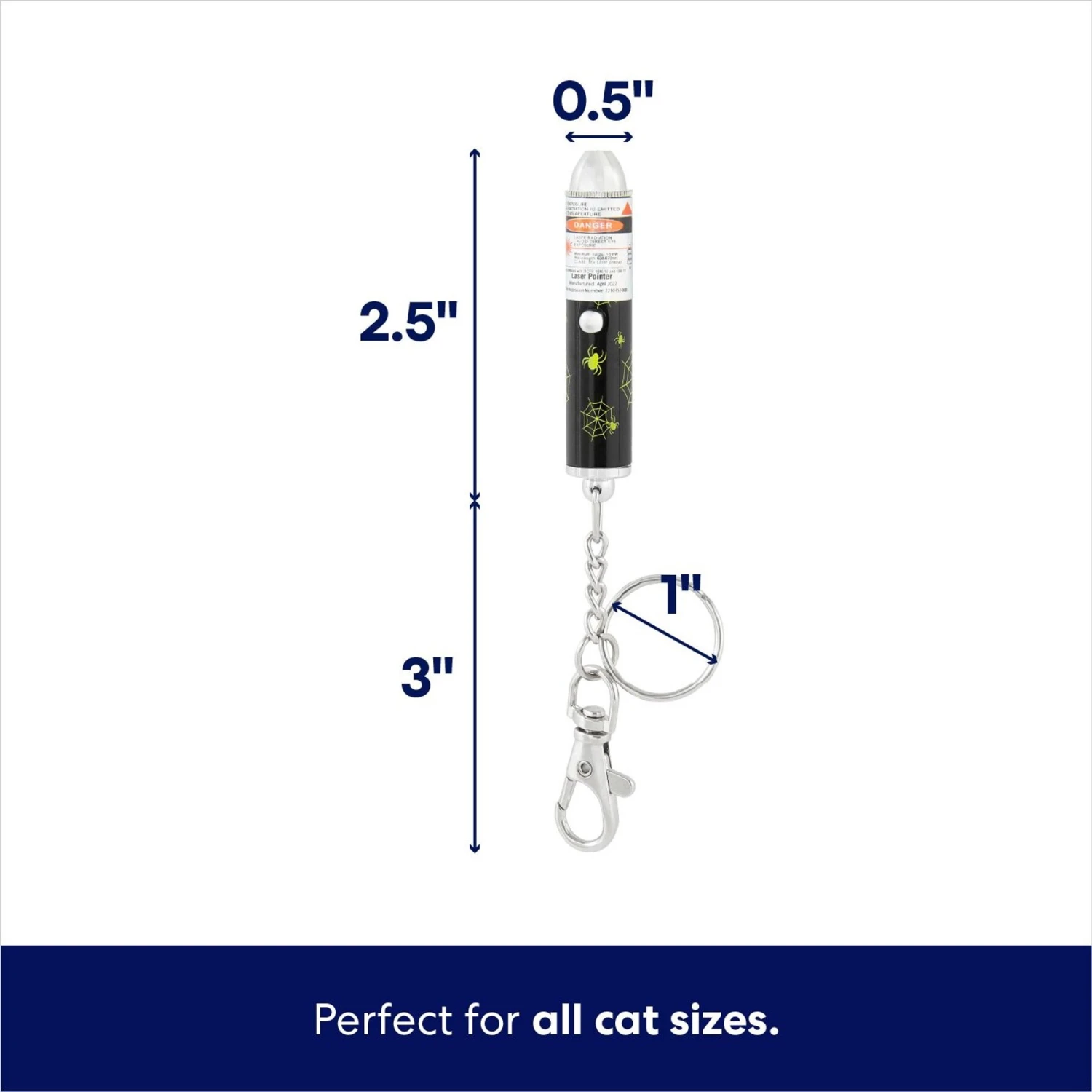 Frisco Halloween Skull Laser Cat Toy 4 Frisco Halloween Skull Laser Cat Toy - Image 2