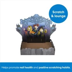 Disney Halloween Hocus Pocus Graveyard Step-In Cat Scratcher Toy -Pawfect Care 344493 PT2. AC SS1800 V1689877577