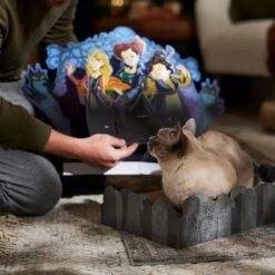 Disney Halloween Hocus Pocus Graveyard Step-In Cat Scratcher Toy -Pawfect Care 344493 PT3. AC SS1800 V1689876494