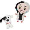 Disney Halloween Villains Cruella De Vil & Dalmatian Plush Cat Toy With Catnip, 2 Count -Pawfect Care 344515 MAIN. AC SS1800 V1657657087