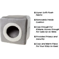 Pet Adobe Enclosed Cat Bed -Pawfect Care 344952 PT2. AC SS1800 V1637281907