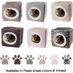 Pet Adobe Enclosed Cat Bed -Pawfect Care 344952 PT5. AC SS1800 V1637284326