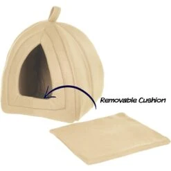 Pet Adobe Soft Enclosed Igloo Cat Bed -Pawfect Care 344996 PT2. AC SS1800 V1637283753