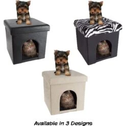 Pet Adobe Ottoman Dog & Cat House -Pawfect Care 345041 PT5. AC SS1800 V1637284290