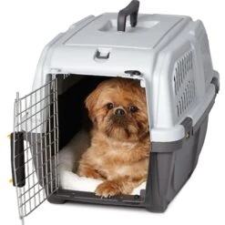 MidWest Homes For Pet Cat & Dog Carrier Bed, White -Pawfect Care 345645 PT2. AC SS1800 V1637000844