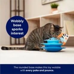 Frisco Fish In Ocean Wobble & Spin Cat Tracks Cat Toy With Catnip -Pawfect Care 345926 PT3. AC SS1800 V1664288803