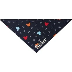 Disney "M-I-C-K-E-Y M-O-U-S-E" Personalized Dog & Cat Bandana -Pawfect Care 346374 PT4. AC SS1800 V1671228162