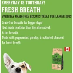 The Granville Island Pet Treatery Everyday Is Tooth Day Pets Agree Breath Freshening Dog Treats, 32-oz Bag, Small -Pawfect Care 347644 PT3. AC SS1800 V1700161721