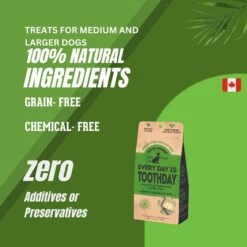 The Granville Island Pet Treatery Everyday Is Tooth Day Pets Agree Breath Freshening Dog Treats, 32-oz Bag, Small -Pawfect Care 347644 PT6. AC SS1800 V1699392350