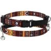 CollarDirect Tribal Pattern Aztec Design Nylon Breakaway Cat Collar With Bell 2 CollarDirect Tribal Pattern Aztec Design Nylon Breakaway Cat Collar With Bell -Pawfect Care 347940 MAIN. AC SS1800 V1639786609