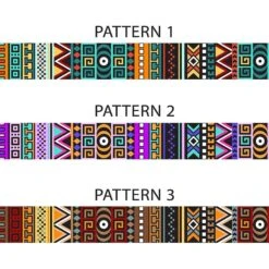 CollarDirect Tribal Pattern Aztec Design Nylon Breakaway Cat Collar With Bell -Pawfect Care 347940 PT3. AC SS1800 V1639782099