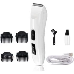 PATPET P710 Hairy Dog & Cat Grooming Clipper, White