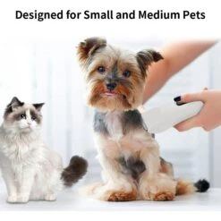 PATPET P710 Hairy Dog & Cat Grooming Clipper, White -Pawfect Care 348160 PT3. AC SS1800 V1651700784
