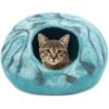 Whisker's Home Blue Marble Cat Cave -Pawfect Care 348524 MAIN. AC SS1800 V1646274091